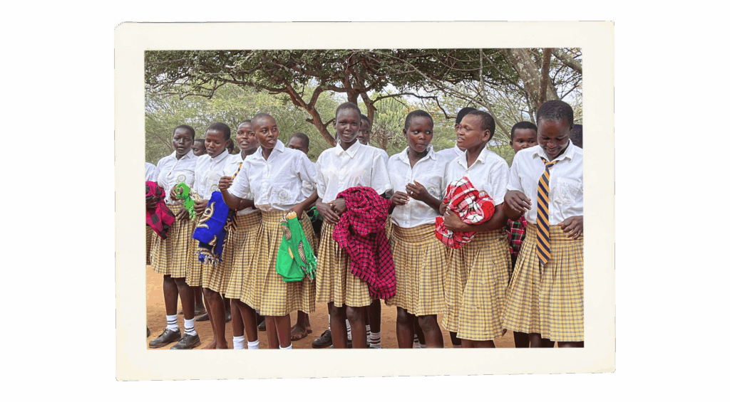 Students at the All Girls School in Pokot, Kenya