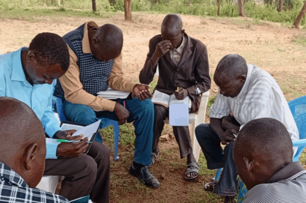 Local leaders in Pokot, Kenya being trained in God's Word.